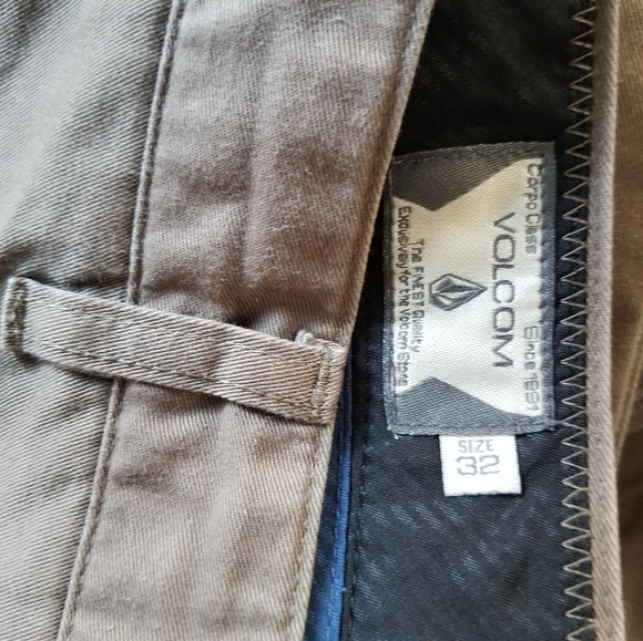 Volcom skateboard pants 32 grayish/oliveish - Picture 2 of 5